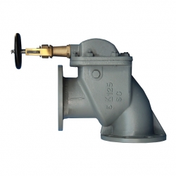 Marine daily standard right angle protection valve JISF3060
