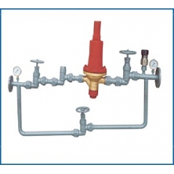 Marine single air pressure reducing valve group