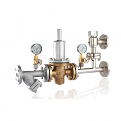Marine double pressure relief valve group